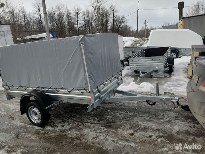 Прицеп самосвальный кузов с откидными бортом