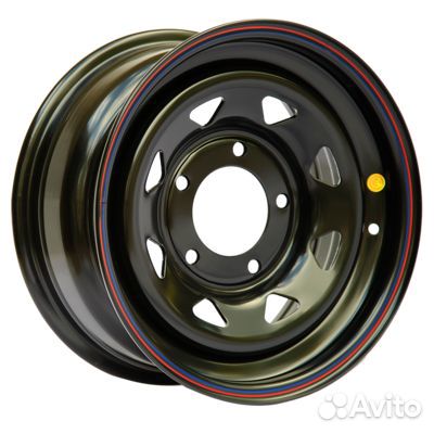 Off-Road Wheels 7x16/5x139,7 ET25 D110 УАЗ черный