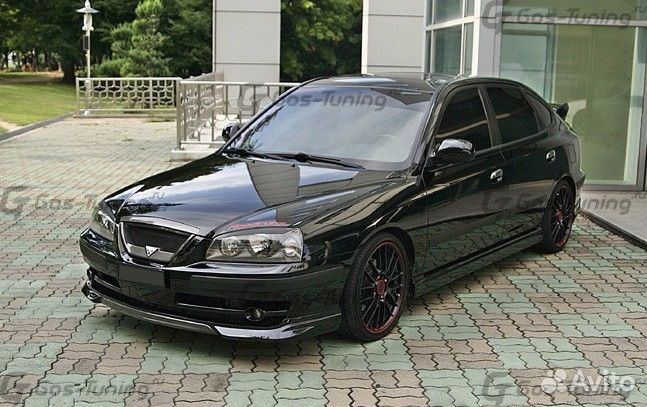 Решетка радиатора на Hyundai Elantra Avante XD