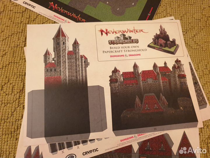 Бумажный конструктор Neverwinter: Strongholds