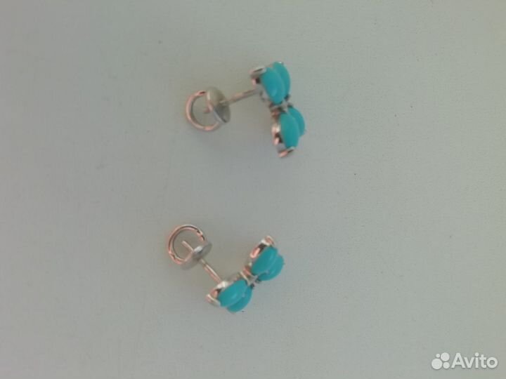 Серьги серебро