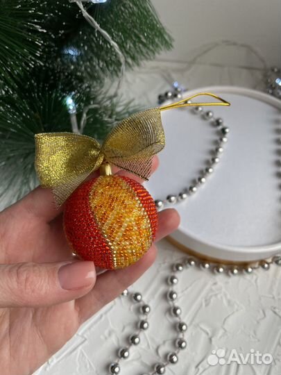 Ёлочные игрушки ручной работы