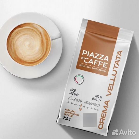 Кофе молотый Piazza del Caffe