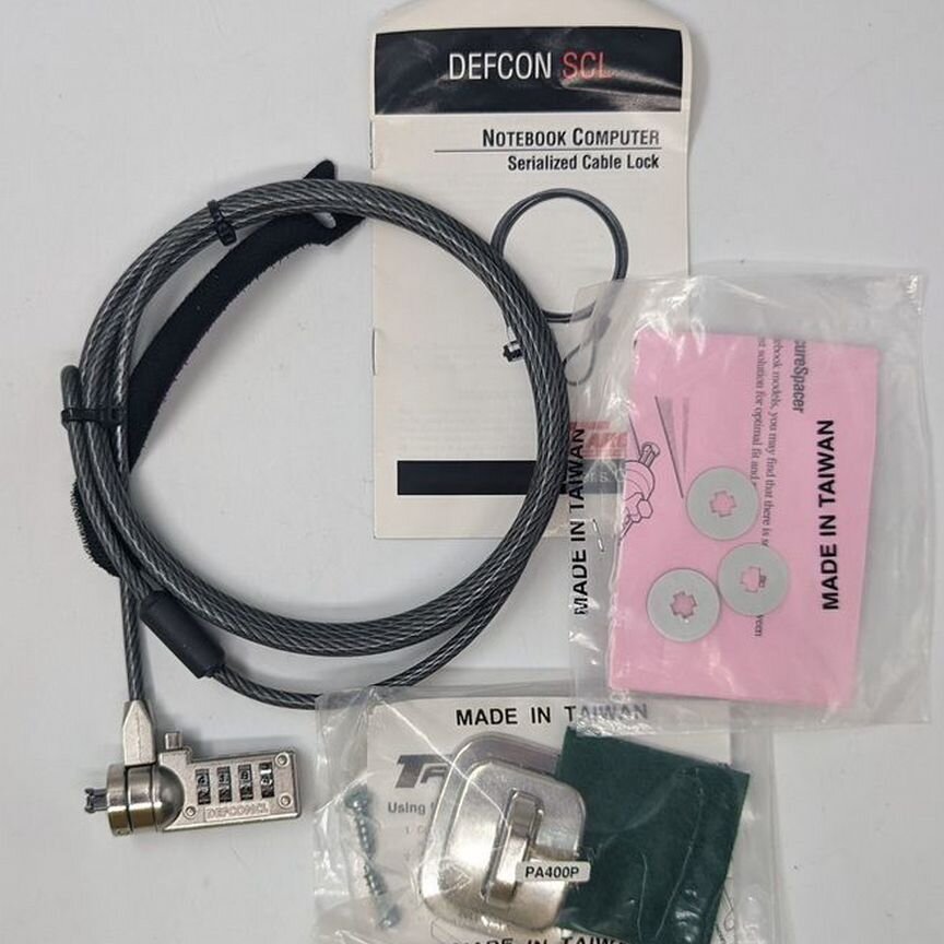 [PA410E] Трос Безопасности Pa410e, Targus С Ключом