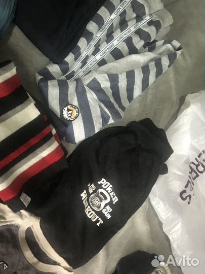 Детские веши для мальчика с 10 лет пакетом