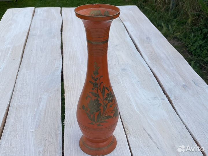 Ваза латунь