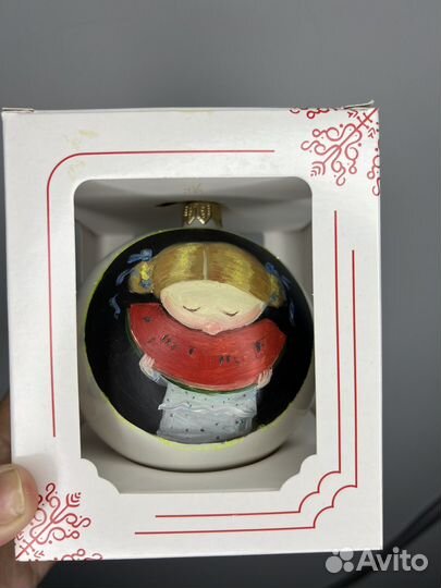 Новогодние шары ручной работы