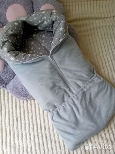 Конверт на выписку. Конверт в коляску