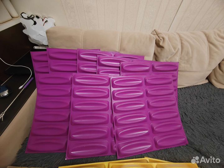 Гипсовые 3d панели