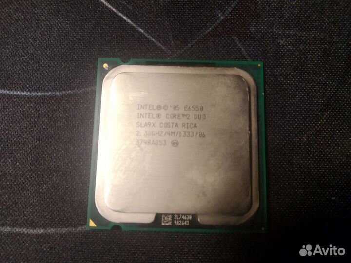 Intel E7500 / E6550 / Pentium 4 / Сeleron D