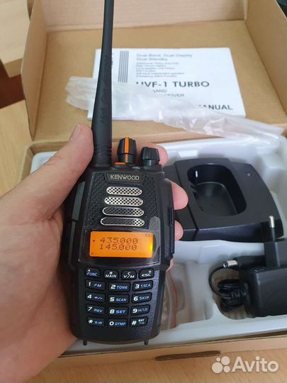 Рация Kenwood UVF-1 Turbo мощность 9 Ватт