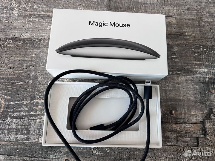 Мышь apple magic mouse 3 black