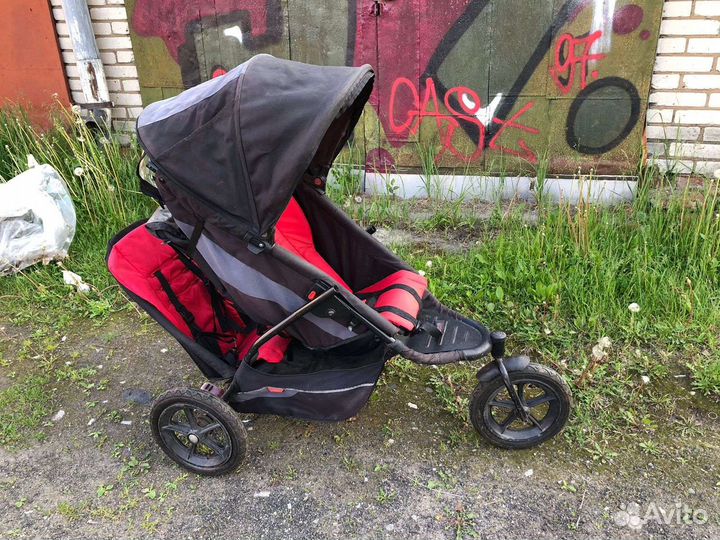 Коляска для двойни и погодков прогул, с доп. сид