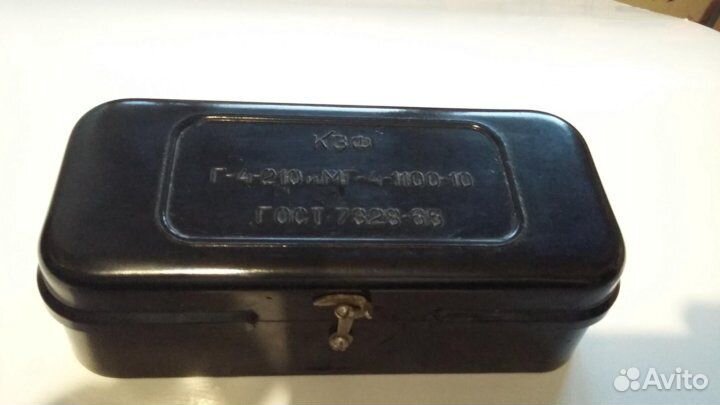 Набор гирь СССР кзф Г-4-210 и мг-4-1100-10 гост 73