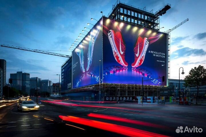 Видео экран светодиодный для рекламы