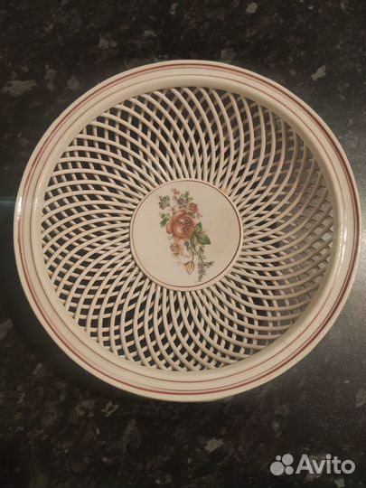 Тарелка с сеточкой СССР