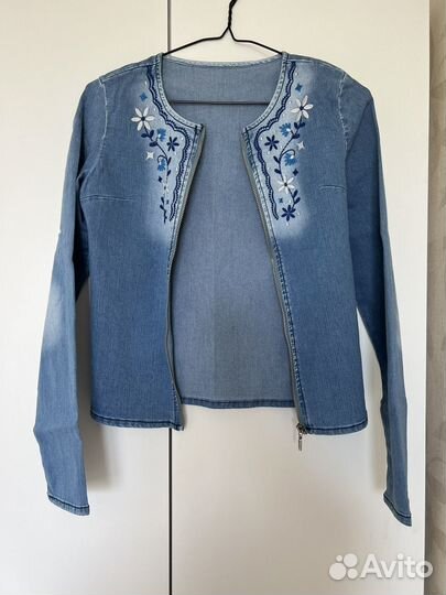 Джинсовка ветровка 164