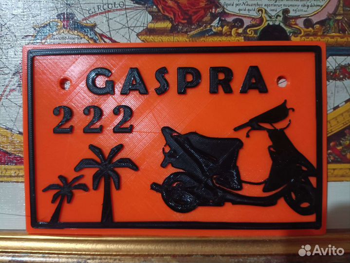 Знак для мопеда. 3D печать