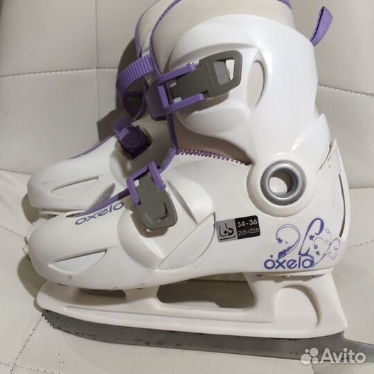 Коньки Oxelo 34-36 (регулируемый размер)