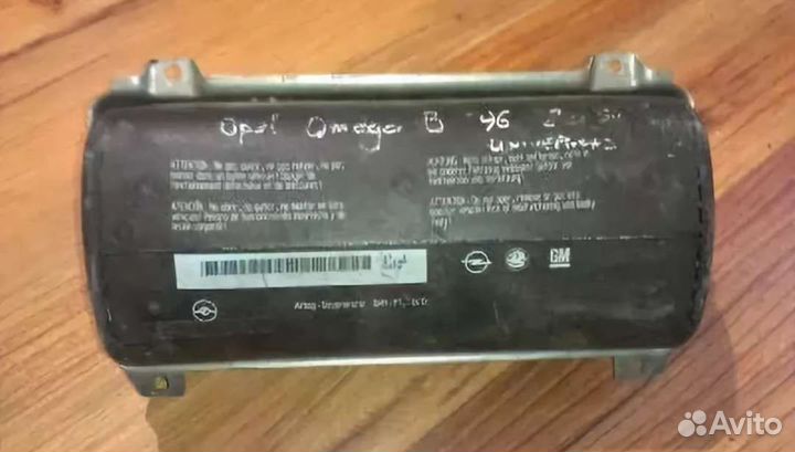 Подушка безопасности опель омега