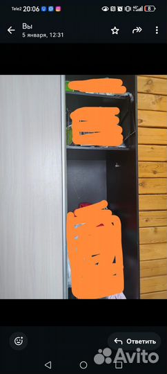 Шкаф купе с зеркалом бу