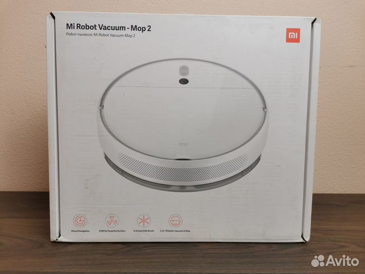 Робот-пылесос Xiaomi Mi Robot Vacuum-Mop 2