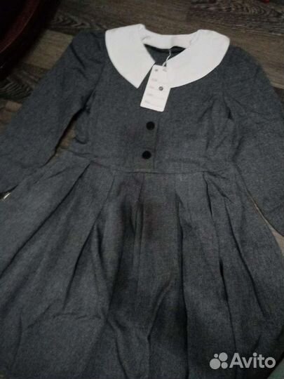 Платье школьное 8-9лет