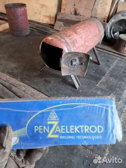 Печка Буржуйка Дровянная