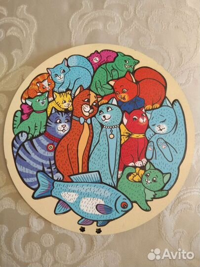 Деревянные пазлы