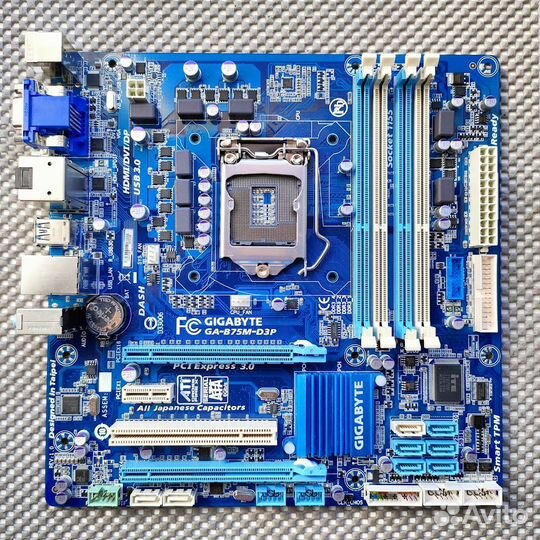 Материнская плата 1155 GA-B75M-D3P