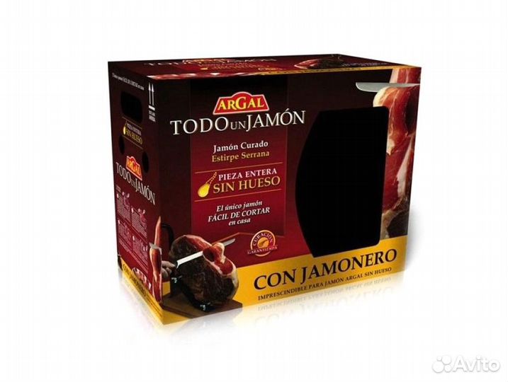 Испанский хамон без кости + подставка