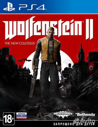 Wolfenstein II: The New Colossus (PS4) Продажа,Обм