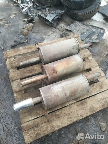 Глушитель задняя часть Renault Logan