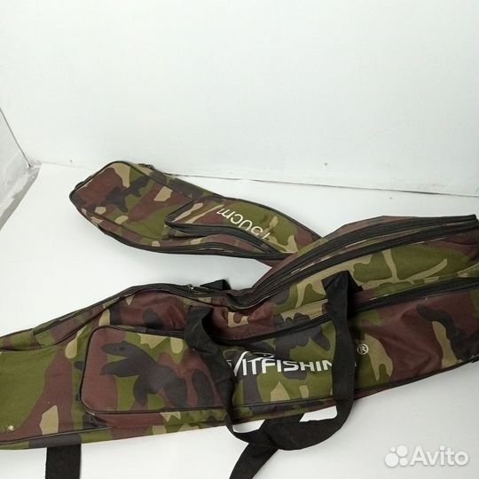 Чехол для снастей, удочек 150 см с 2 отделениями и