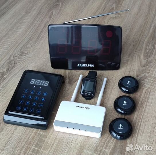 Система вызова персонала беспроводная - комплект