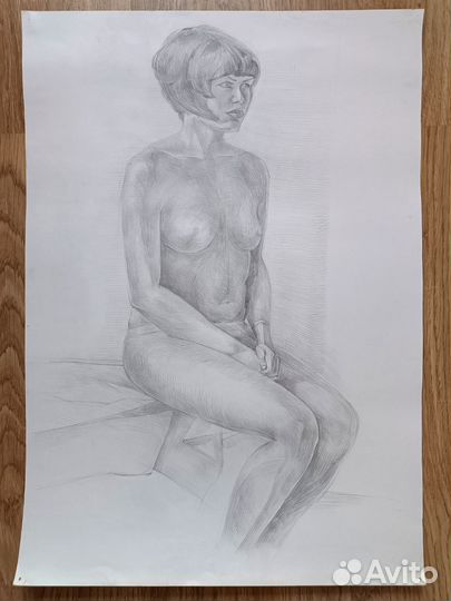 Академический рисунок. Портрет. Ню