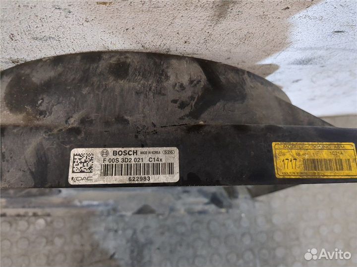 Вентилятор радиатора Chevrolet Captiva, 2011