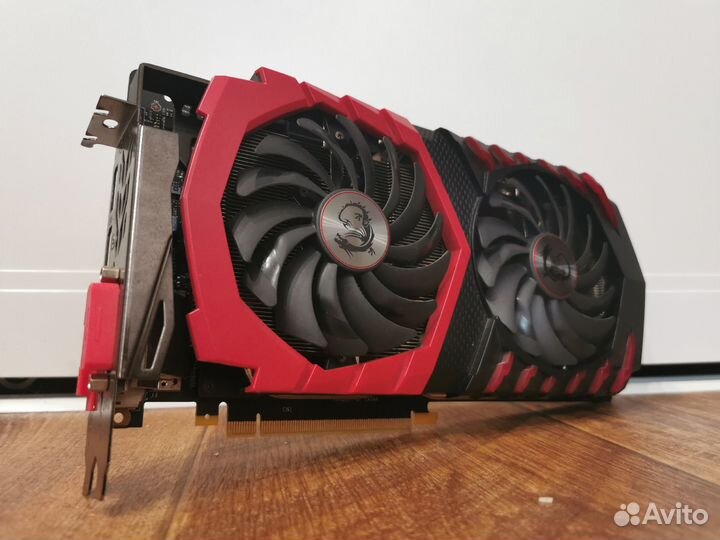 Топовая видеокарта MSI gaming X GTX 1070 8 gb