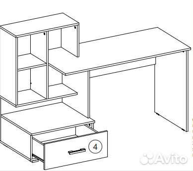 Компьютерный стол №8