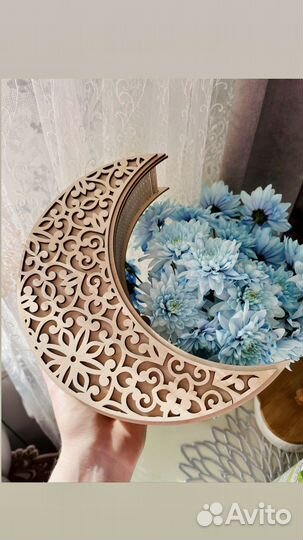 Коробки полумесяц Курбан байрам.Коробка под орехи