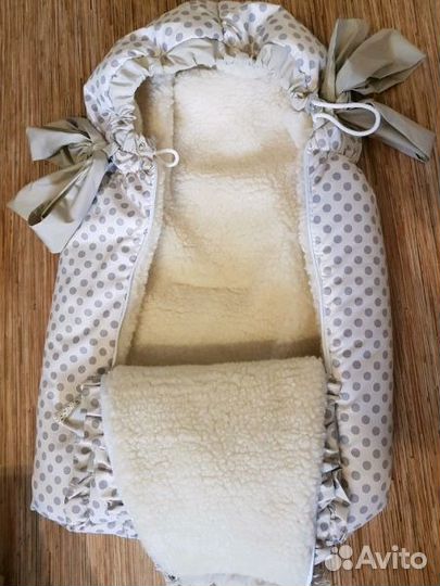 Комплект зимний для девочки (на выписку)