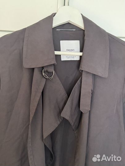 Тренч женский mango