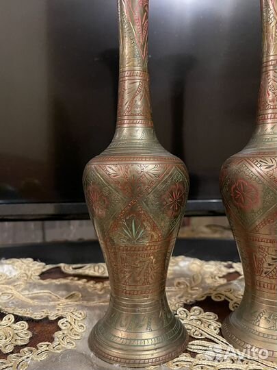 Ваза индийская 32 см, 2 шт