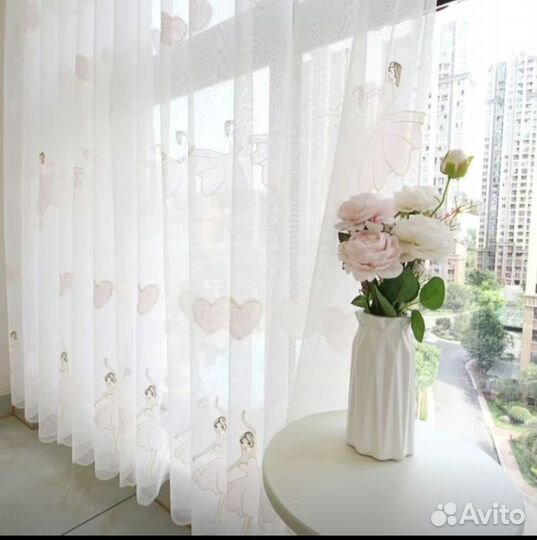 Шторы тюль в детскую новые