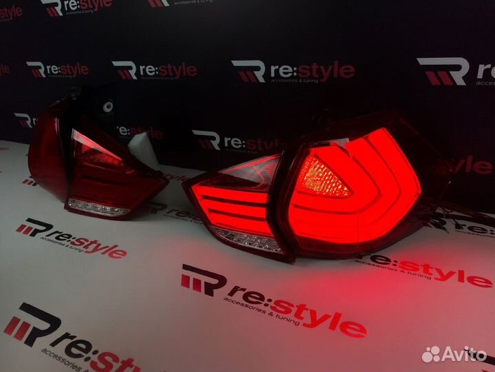 Стопы Nissan X-Trail 32 Стиль BMW Красные S2446