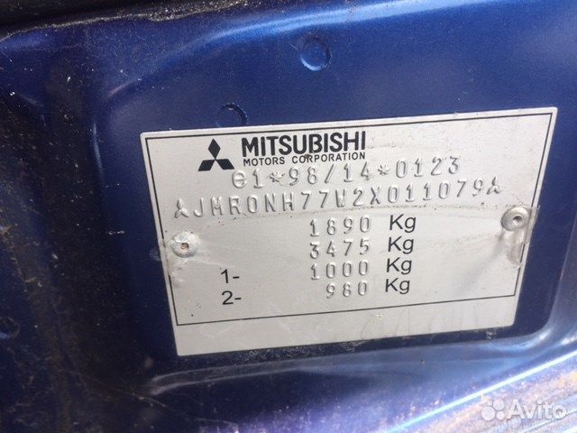 Разбор на запчасти Mitsubishi Pajero Pinin