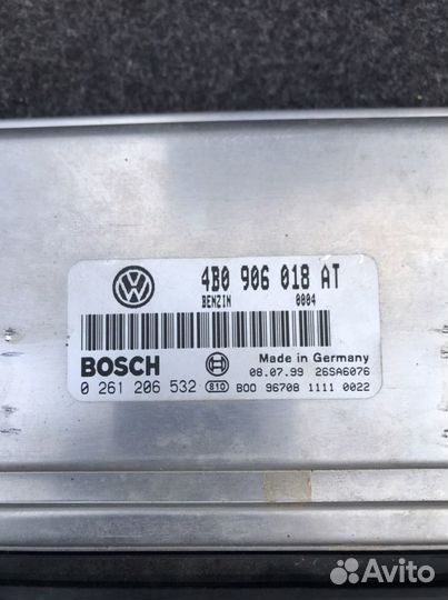 Эбу блок управления двигателя пассат б5 ауди а4б5