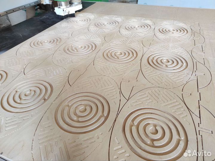 Фрезеровка фанеры чпу