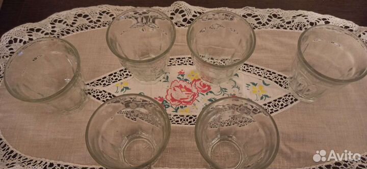 Граненые стопки СССР с номером. Цена за всё