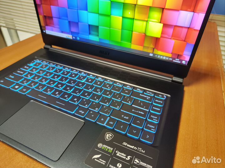 Игровой ноутбук MSI / i7 / RTX 3060 6gb / 32gb